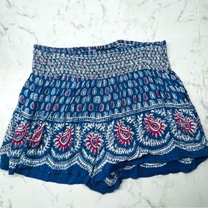 Paisley Print Soft Shorts | Brand: Angie